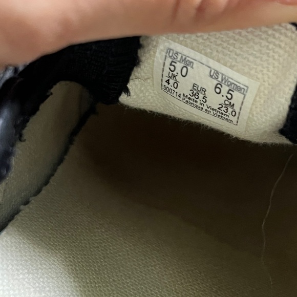 Vans Classic Black Canvas Slip-Ons - Picture 6 of 7